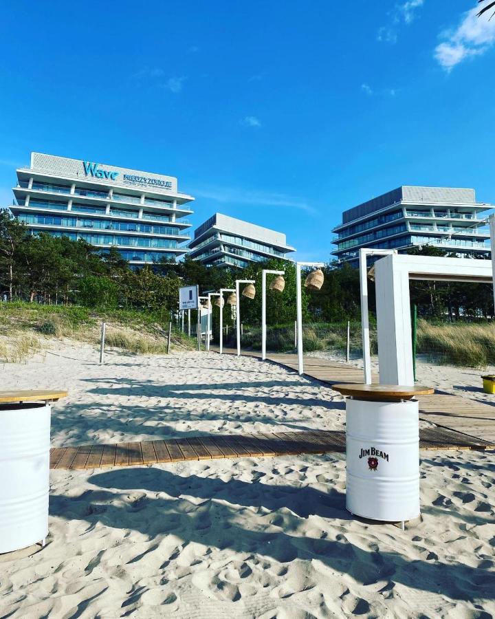 מידזיזדרויה Wave - Gold Suite Sea View מראה חיצוני תמונה